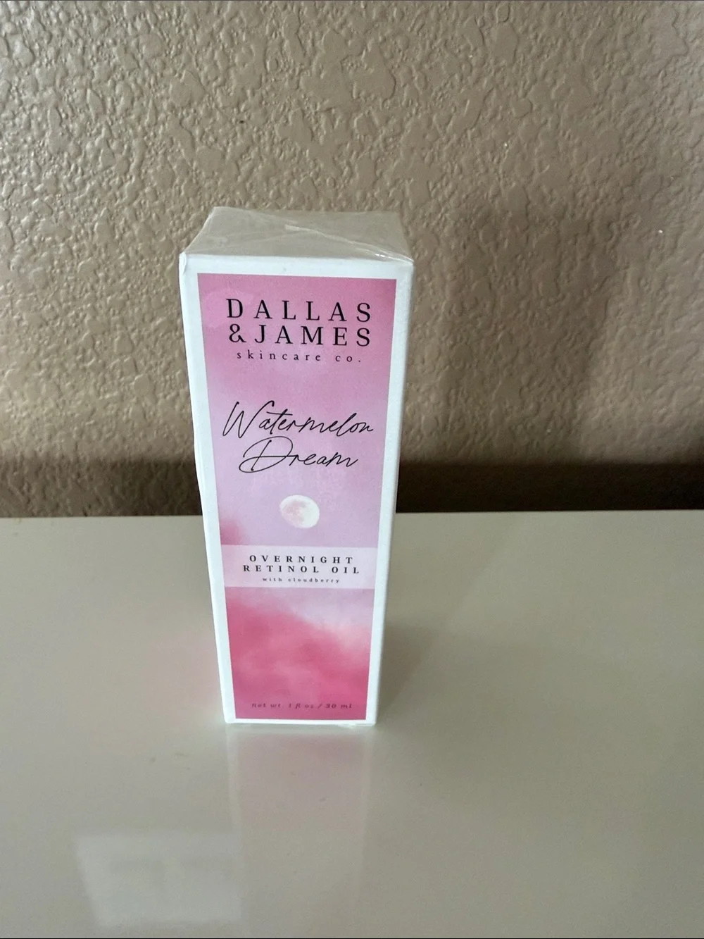 Dallas & James watermelon dream overnight retinol oil NIB